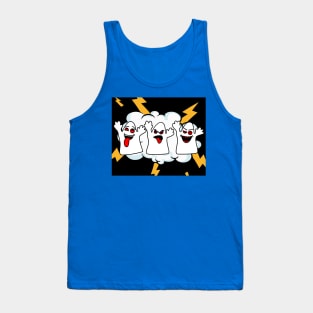Funny Little Ghosts Halloween Tank Top